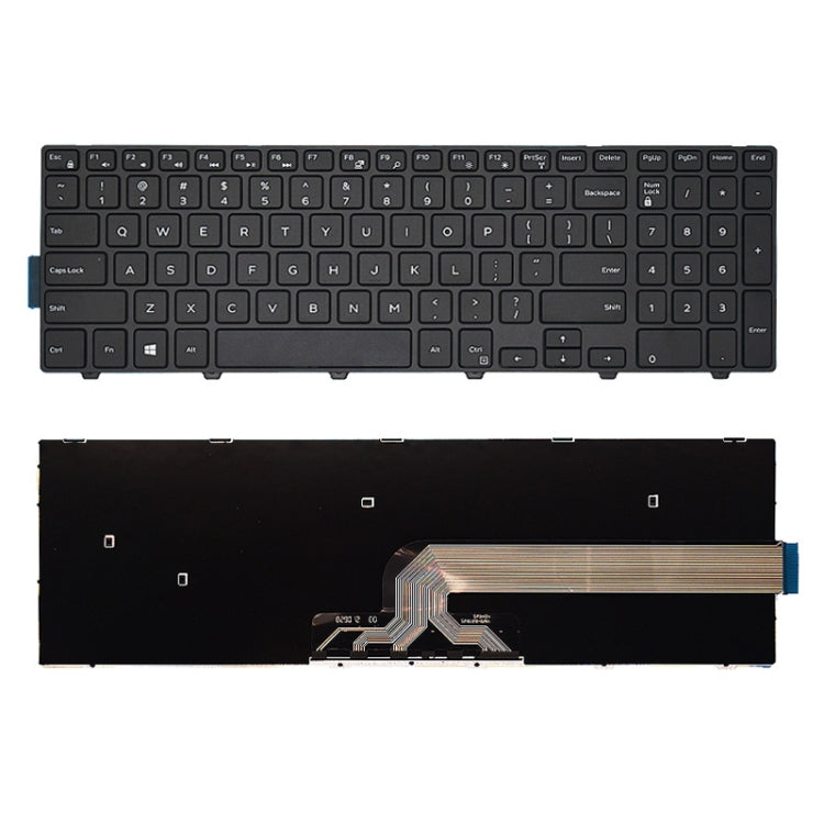 US Version Laptop Keyboard For Dell 3560 3570(Black)