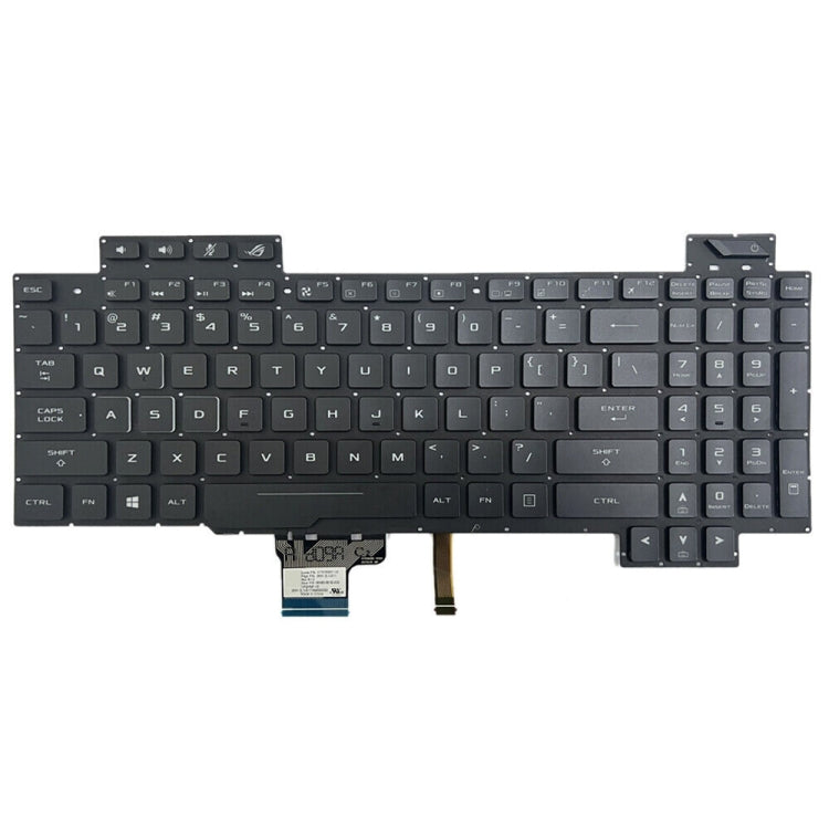 For ASUS GL504 GL504GV GL504G GL504GM US Version Backlight Laptop Keyboard(Black)