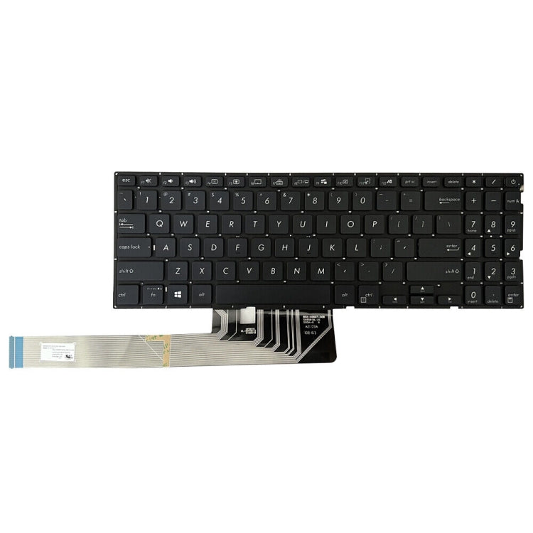 For Asus X571 X571F X571G X571GD US Version Backlight Laptop Keyboard(Black)