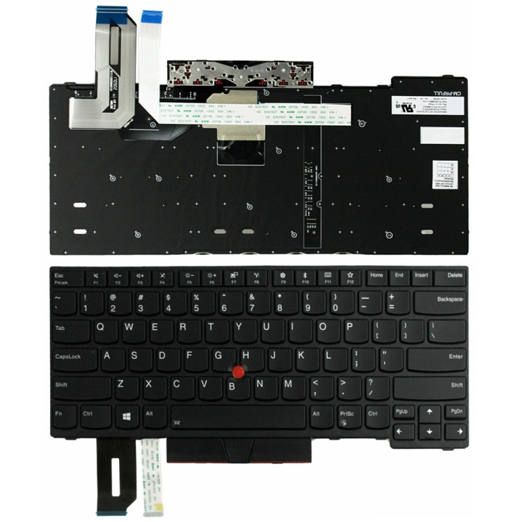 For Lenovo T480S E480 E485 L480 T490 US Version Laptop Keyboard