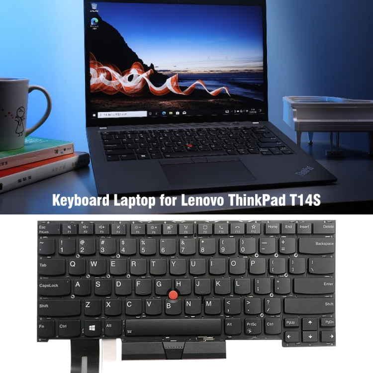 For Lenovo ThinkPad T490S T14S 20T0 20T1 US Version Laptop Keyboard