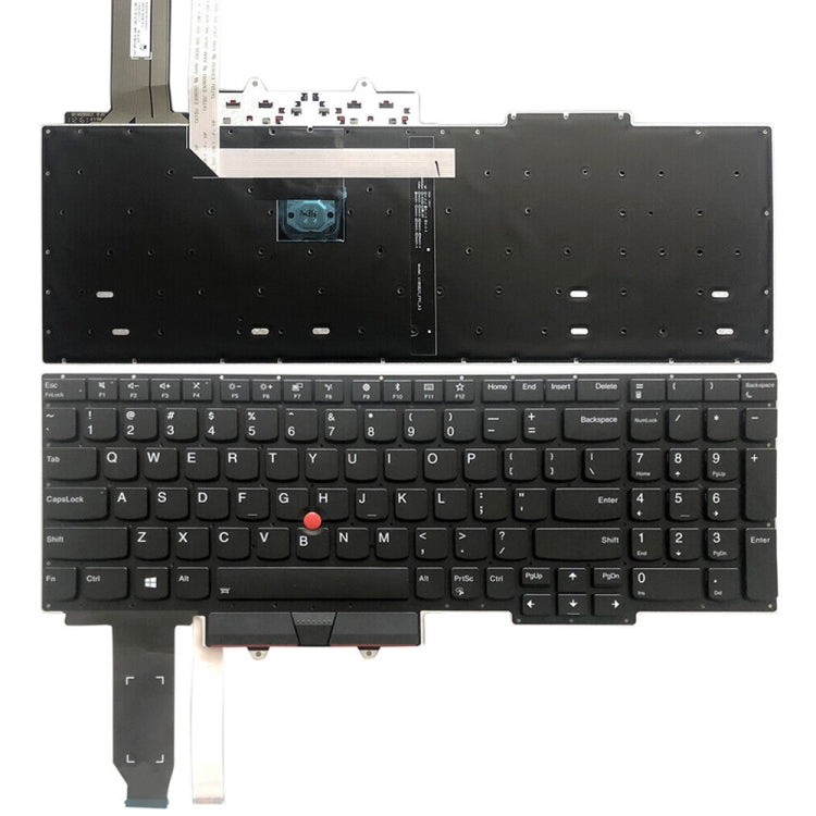For Lenovo Thinkpad E15 US Version Backlight Laptop Keyboard