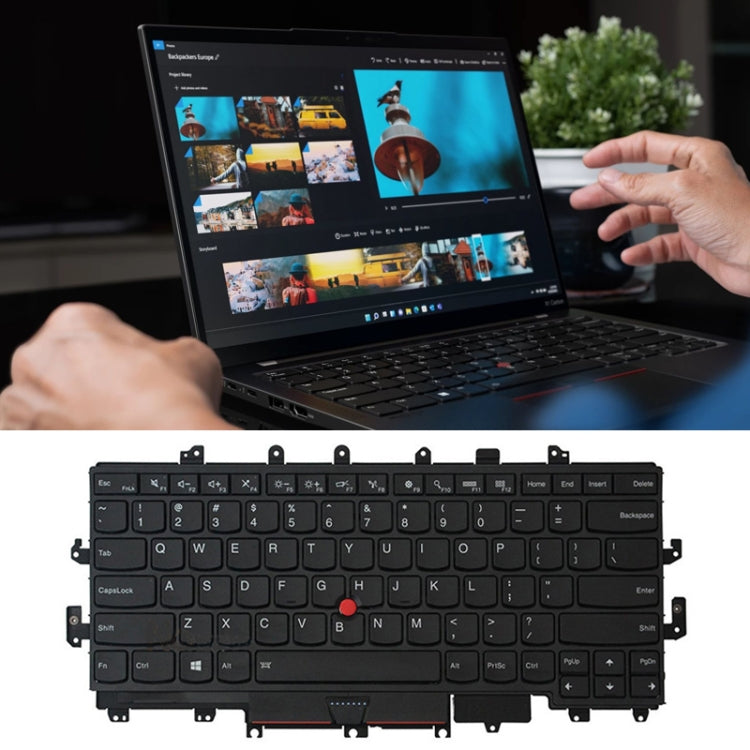 For Lenovo IBM ThinkPad X1 / Yoga X1C 4th US Version Backlight Laptop Keyboard