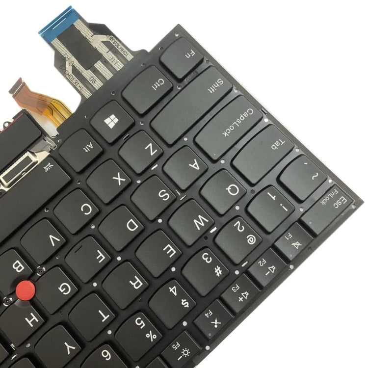 For Lenovo ThinkPad 2019 2020 X1 Carbon US Version Backlight Laptop Keyboard