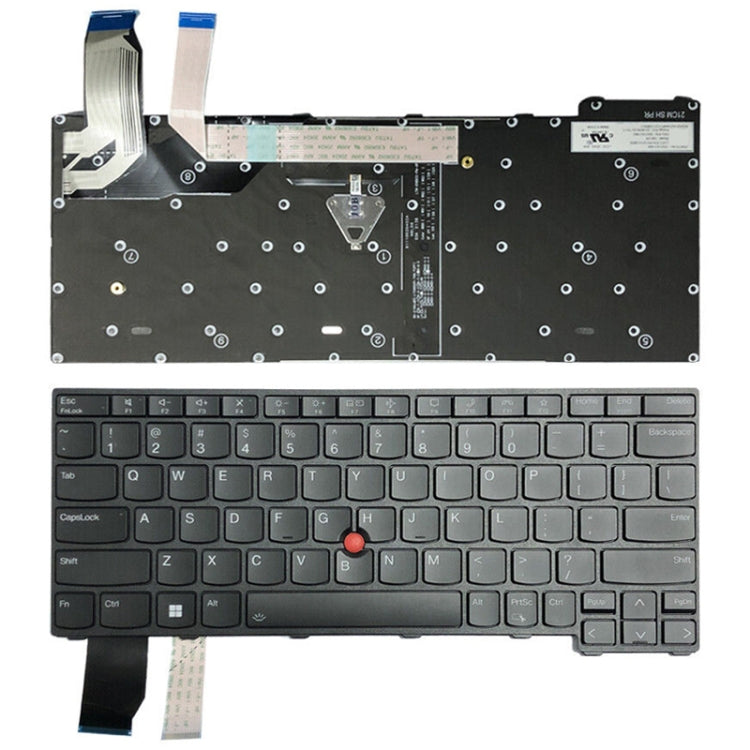 For Lenovo ThinkPad X13 Gen 2 US Version Backlight Laptop Keyboard