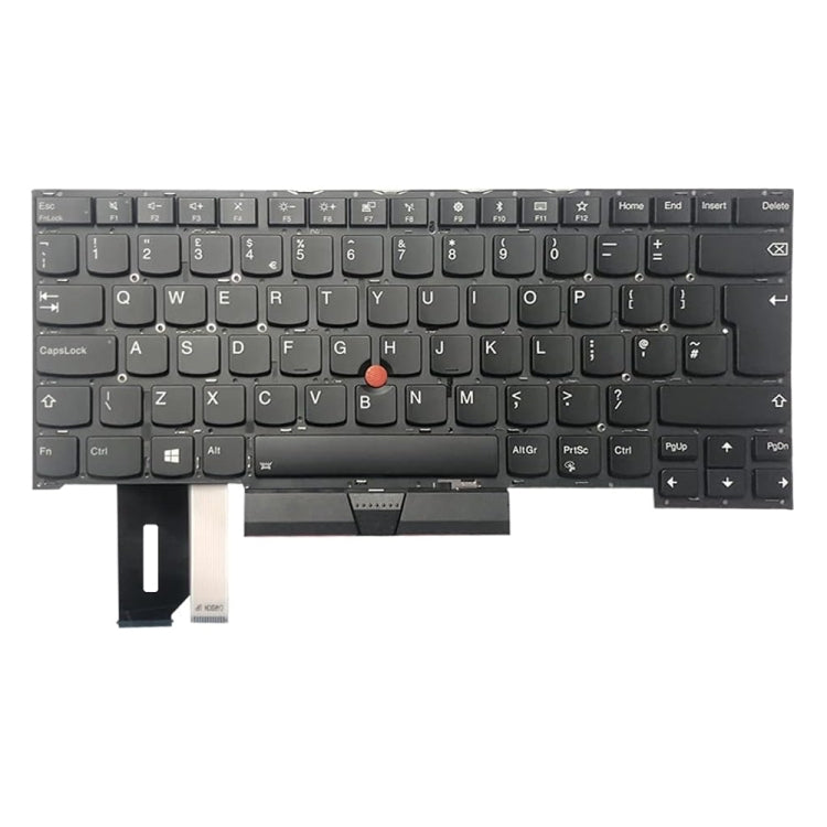 For Lenovo Thinkpad T490S 20NX 20NY UK Version Laptop Keyboard