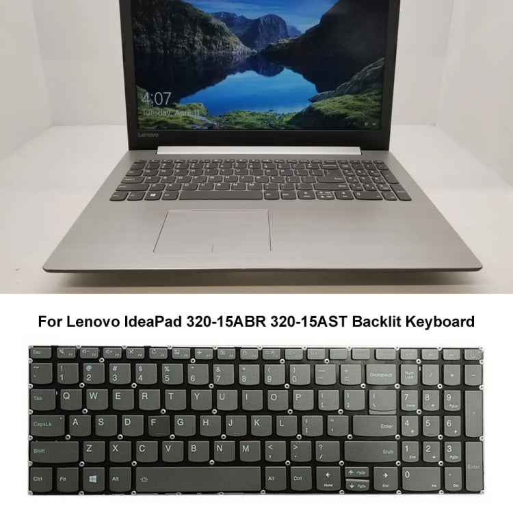 For Lenovo Ideapad 320-15ABR 320-15AST US Version Backlight Laptop Keyboard with Switch Key