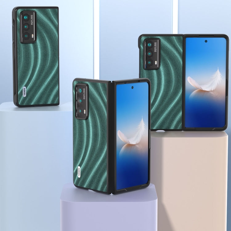 For Honor Magic Vs2 ABEEL Galactic Pattern Protective Phone Case(Green)