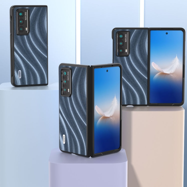 For Honor Magic Vs2 ABEEL Galactic Pattern Protective Phone Case(Blue)