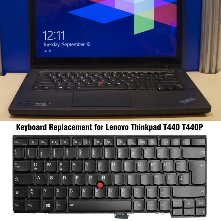 For Lenovo ThinkPad T440 T440P T440S German Version White Back Backlight Laptop Keyboard