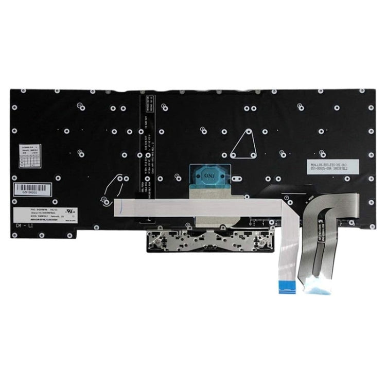 For Lenovo ThinkPad P1 X1 Extreme X1 English Enter Key Backlight Laptop Keyboard