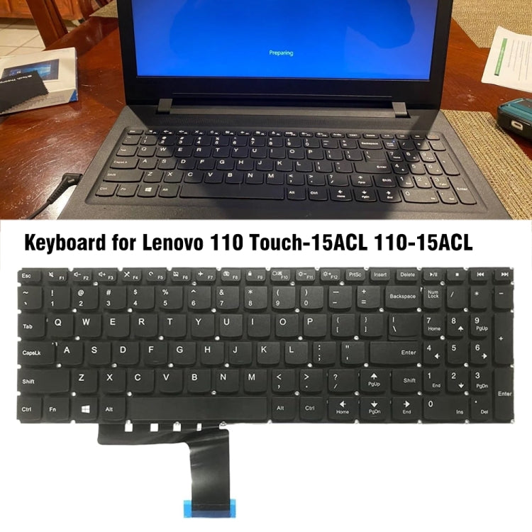 For Lenovo 110 Touch-15ACL / 110-15ACL Laptop Keyboard