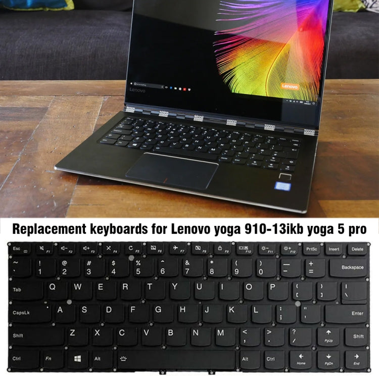 For Lenovo Yoga 910-13JKB / Yoga 5 Pro Backlight Laptop Keyboard without Frame