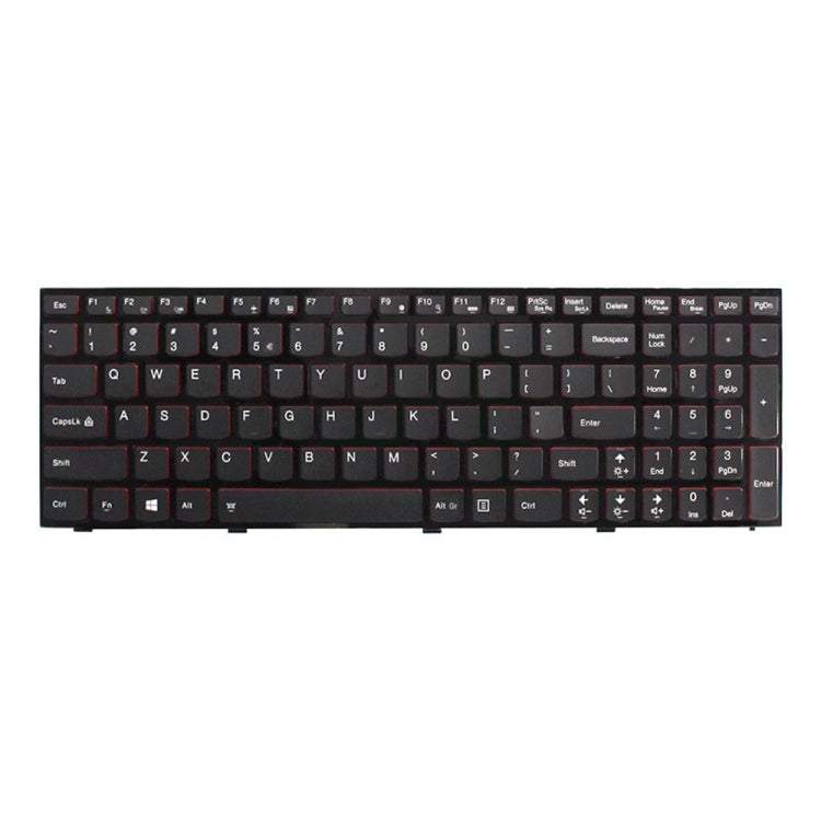 For Lenovo IBM Y500 / Y500N / Y510P / Y590 US Version Backlight Laptop Keyboard with Frame