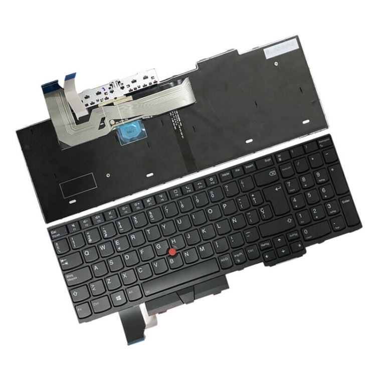 For Lenovo ThinkPad E580 / L580 / E585 Spanish Version Backlight Laptop Keyboard