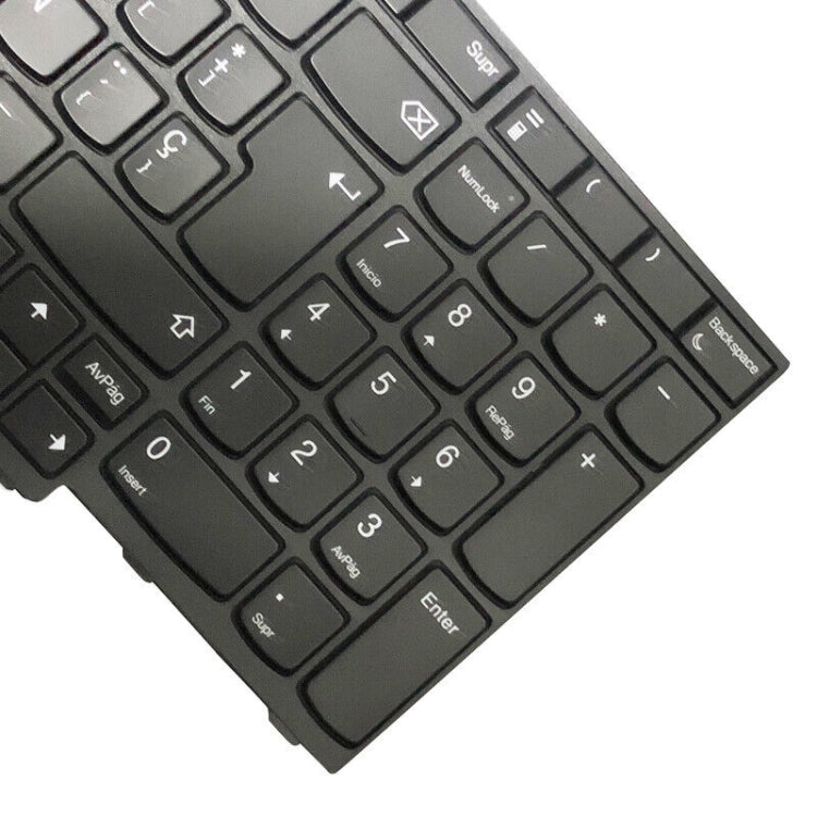 For Lenovo ThinkPad E580 / L580 / E585 Spanish Version Backlight Laptop Keyboard