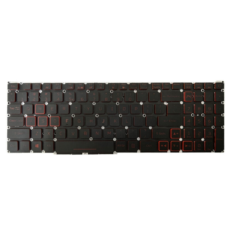 For Acer Nitro 5 AN515-43 US Version Red Backlight Laptop Keyboard