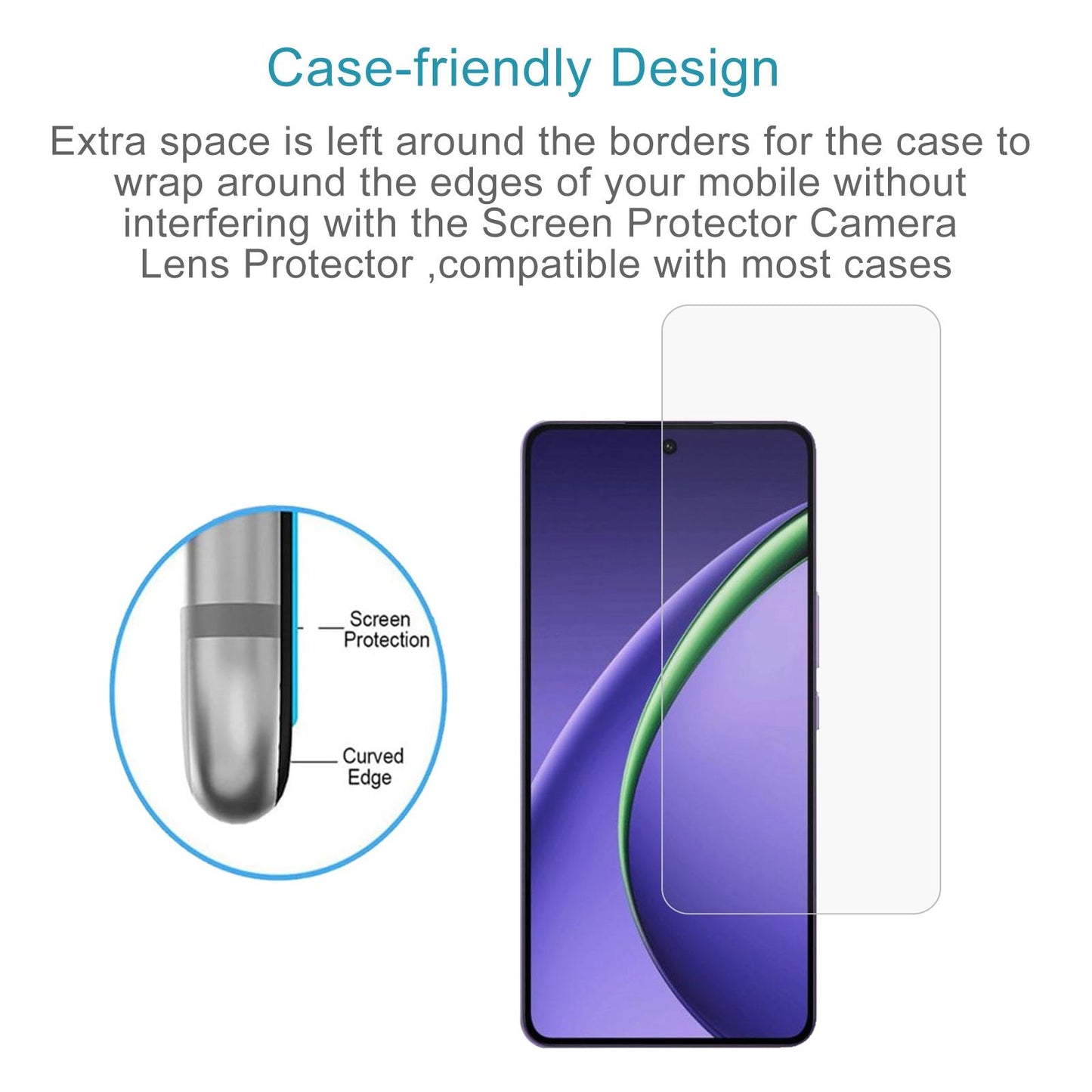 For OPPO K13 Turbo Pro 5G 10pcs 0.26mm 9H 2.5D Tempered Glass Film