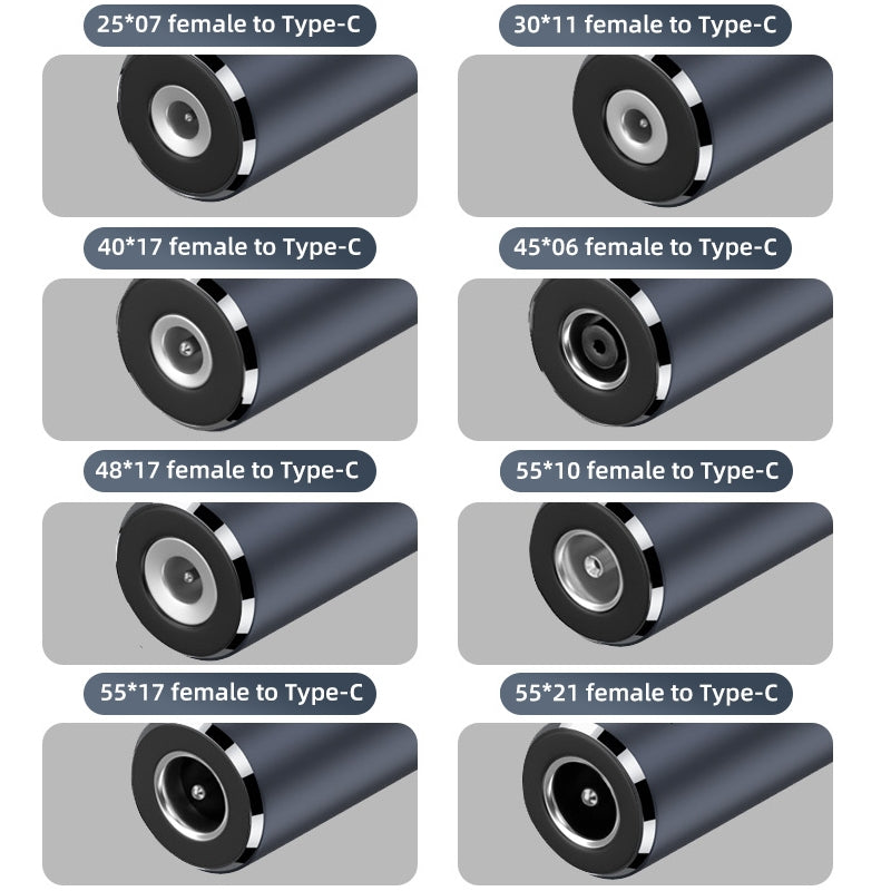 100W Big Square USB Female to USB-C / Type-C Male Computer Charging Adapter For Lenovo Thinkpad/ThinkBook/Xiaoxin