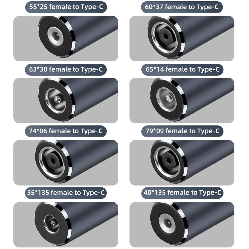 100W Big Square USB Female to USB-C / Type-C Male Computer Charging Adapter For Lenovo Thinkpad/ThinkBook/Xiaoxin