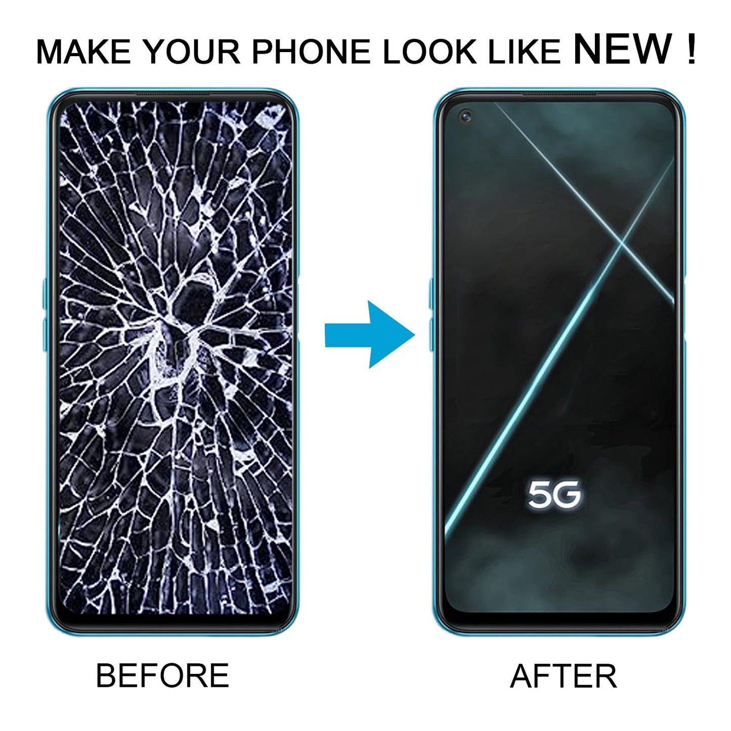 For OPPO K7x OEM LCD Screen Digitizer Full Assembly with Frame