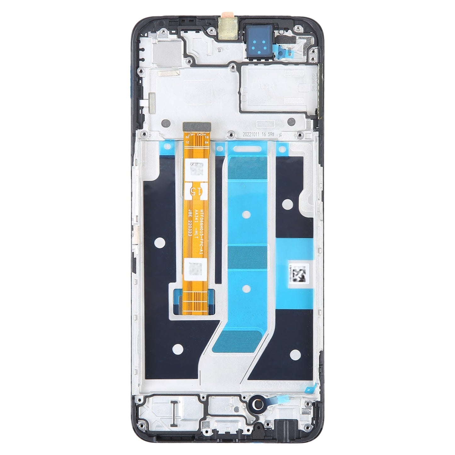 For OPPO A58x 5G OEM LCD Screen Digitizer Full Assembly with Frame