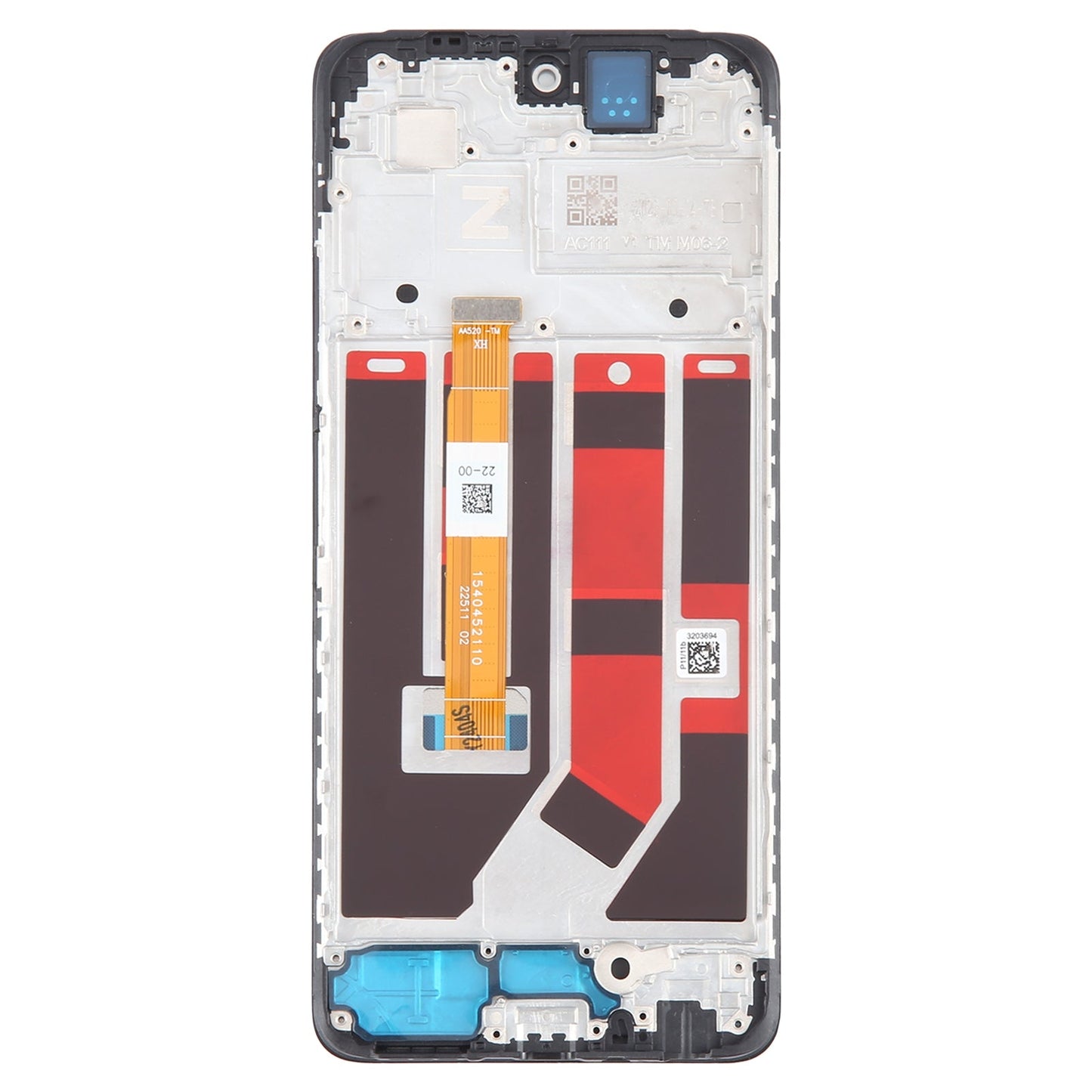For OPPO A1 5G 2023 OEM LCD Screen Digitizer Full Assembly with Frame