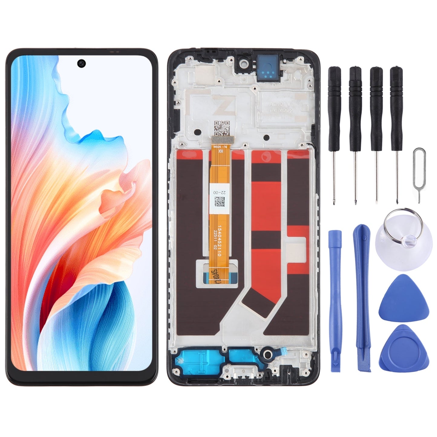 For OPPO A59 5G OEM LCD Screen Digitizer Full Assembly with Frame