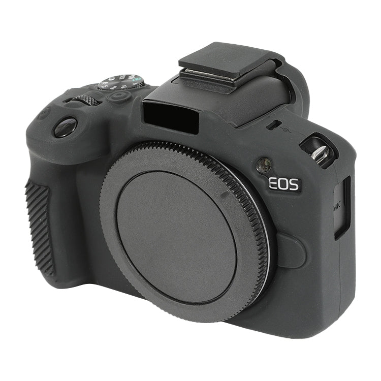 For Canon EOS R50 Soft Silicone Protective Case(Black)