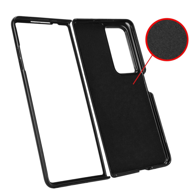 For Honor Magic Vs2 Litchi Texture Back Cover Phone Case(Brown)