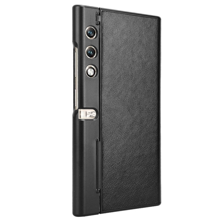 For Honor V Purse Litchi Texture Back Cover Phone Case(Black)