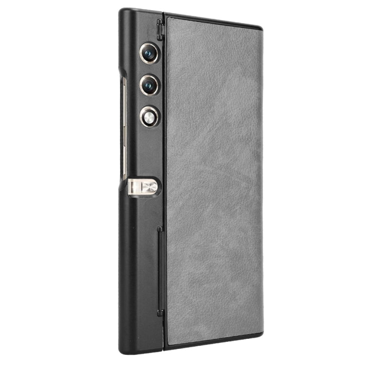 For Honor V Purse Litchi Texture Back Cover Phone Case(Grey)