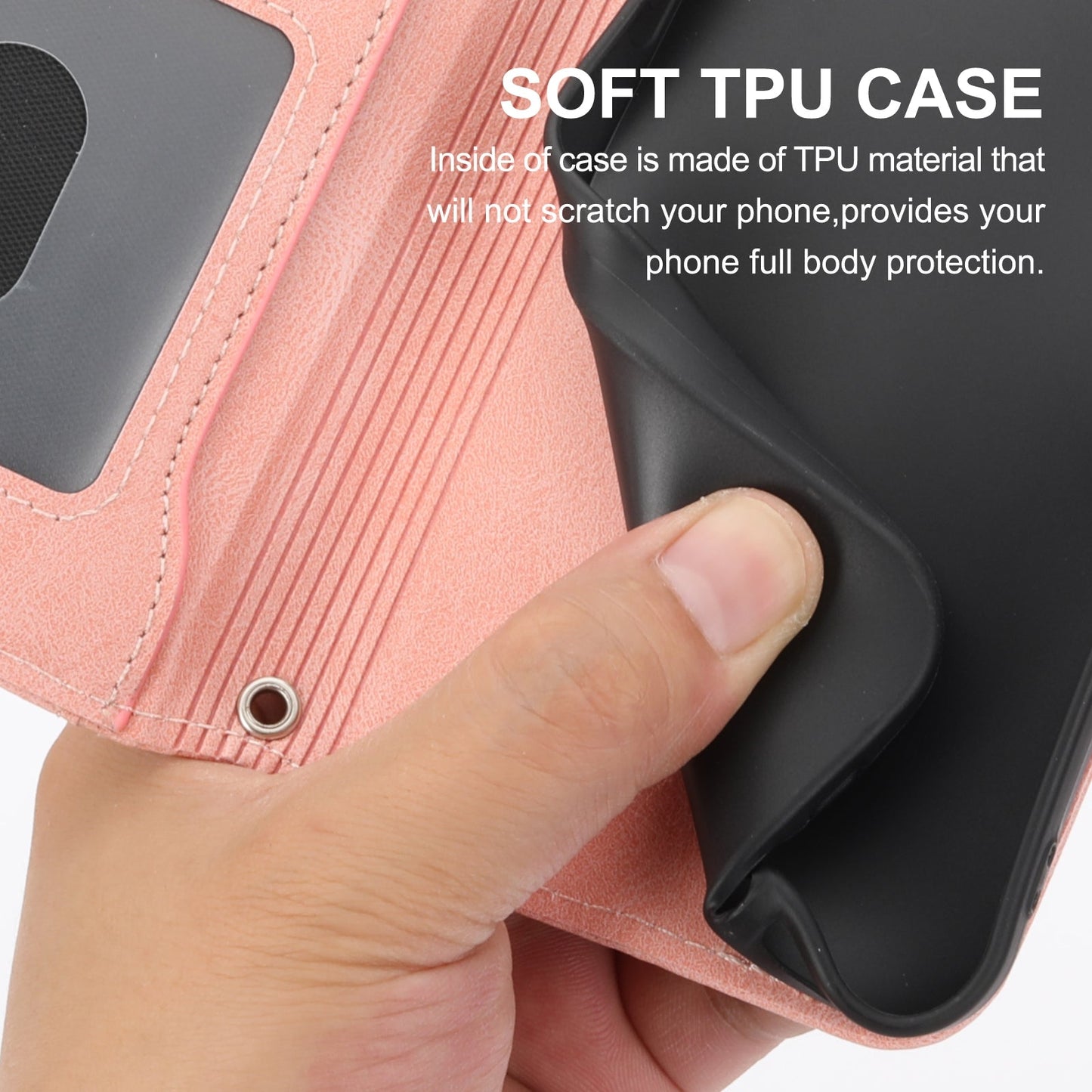 For iPhone 16e Oil Skin Zipper Wallet Leather Phone Case(Pink)