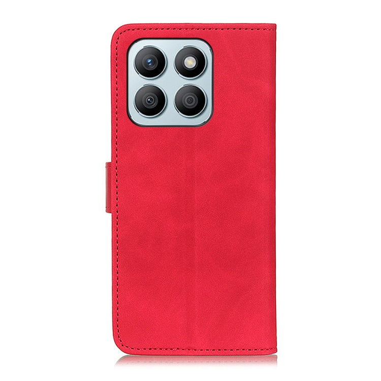 For Honor X8b KHAZNEH Retro Texture Flip Leather Phone Case(Red)