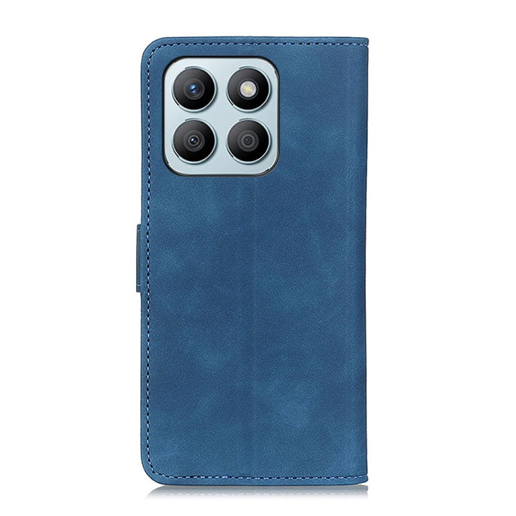 For Honor X8b KHAZNEH Retro Texture Flip Leather Phone Case(Blue)