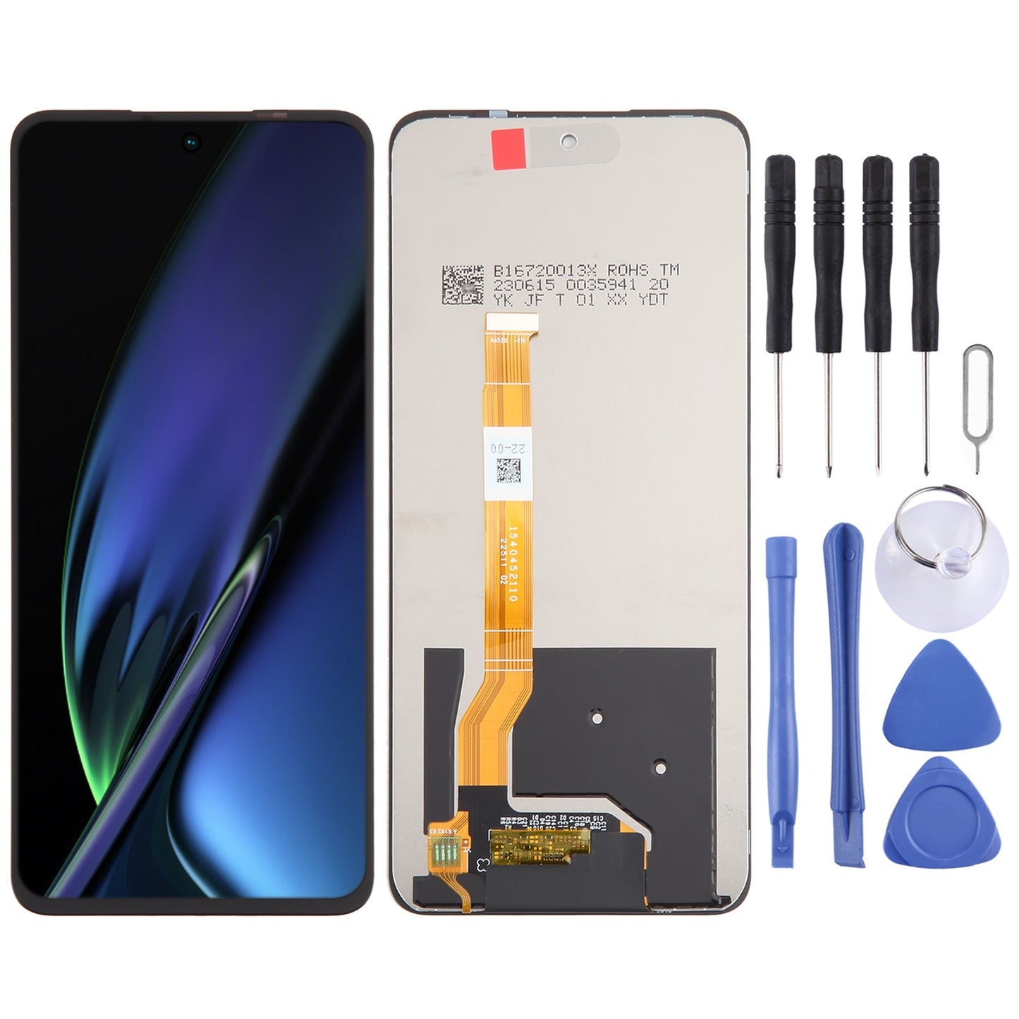 For OPPO K11x OEM LCD Screen With Digitizer Full Assembly
