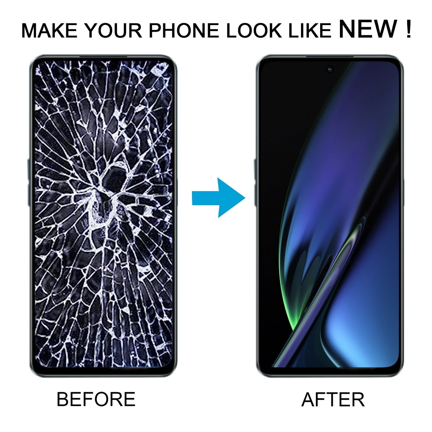 For OPPO K11x OEM LCD Screen With Digitizer Full Assembly