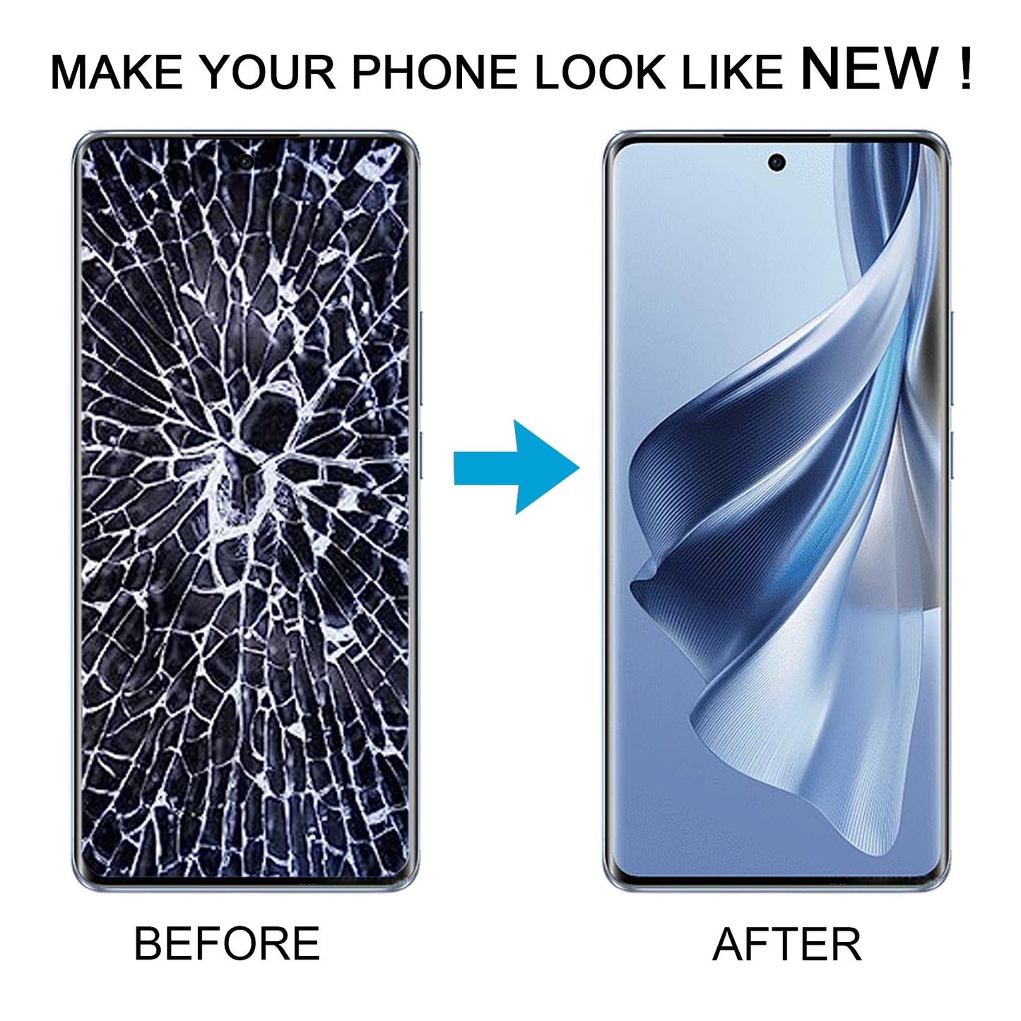 For OPPO Reno10 Pro 5G Original AMOLED LCD Screen with Digitizer Full Assembly