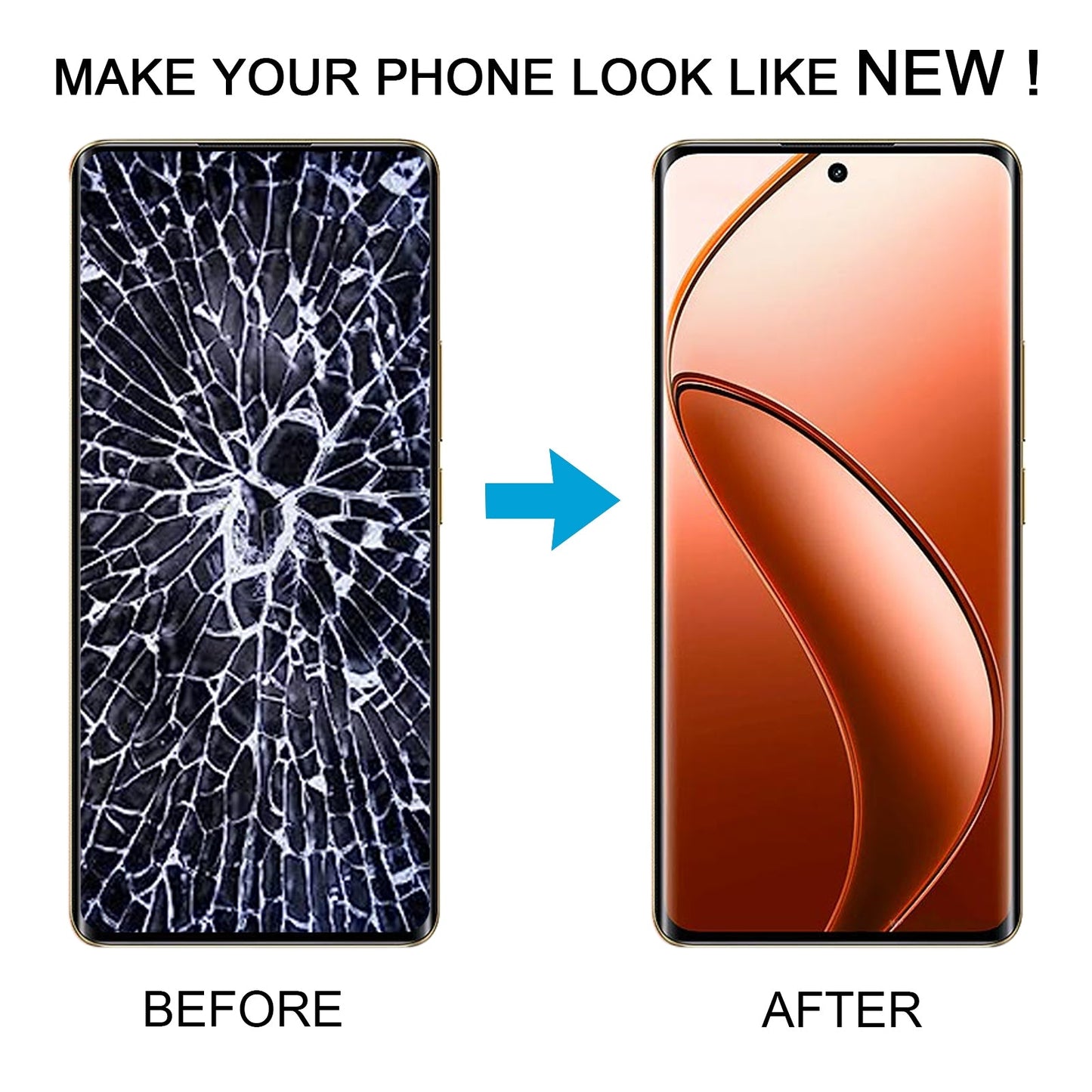 For Realme 12 Pro+ RMX3840 Original AMOLED LCD Screen with Digitizer Full Assembly