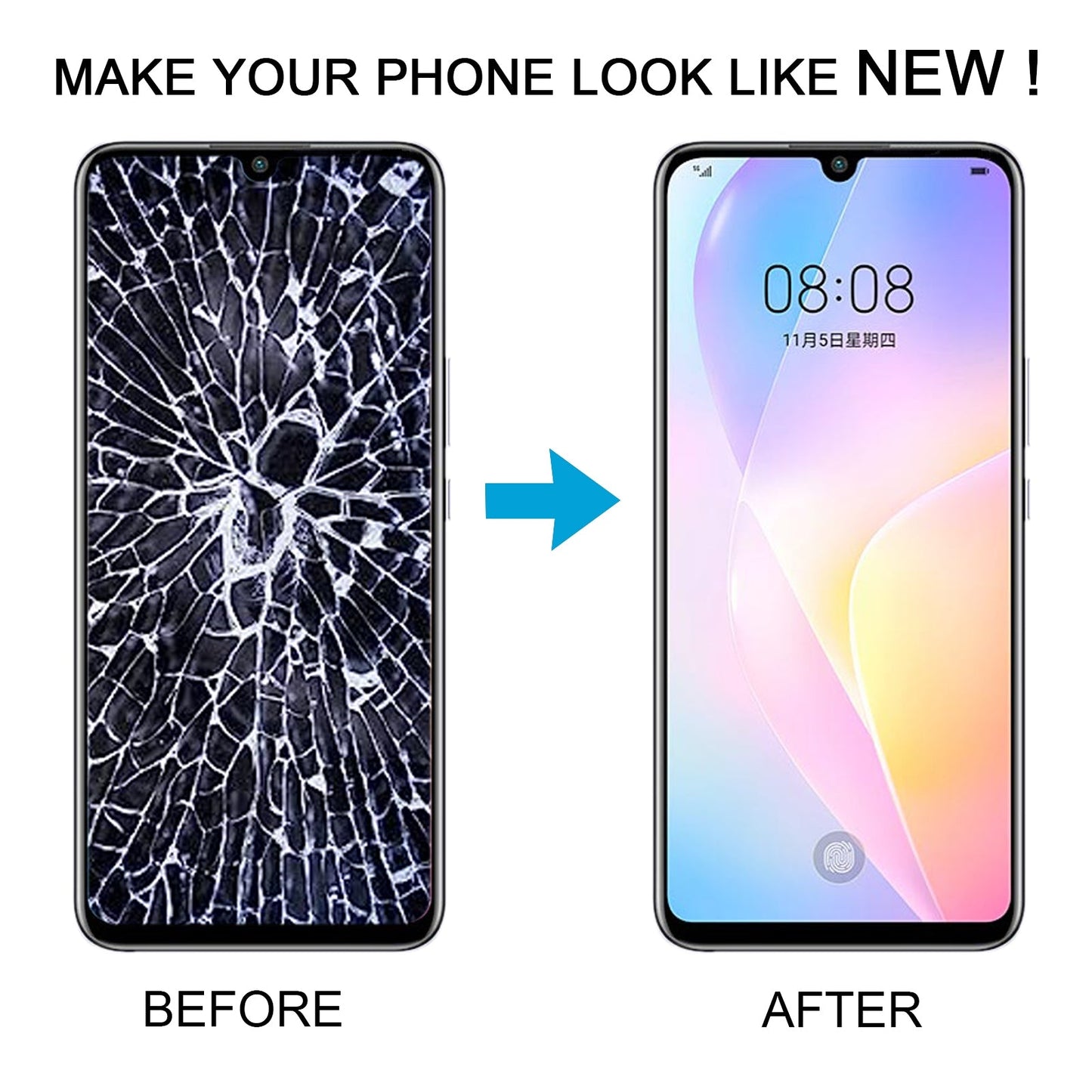 For Huawei Nova 8 SE Original LCD Screen with Digitizer Full Assembly