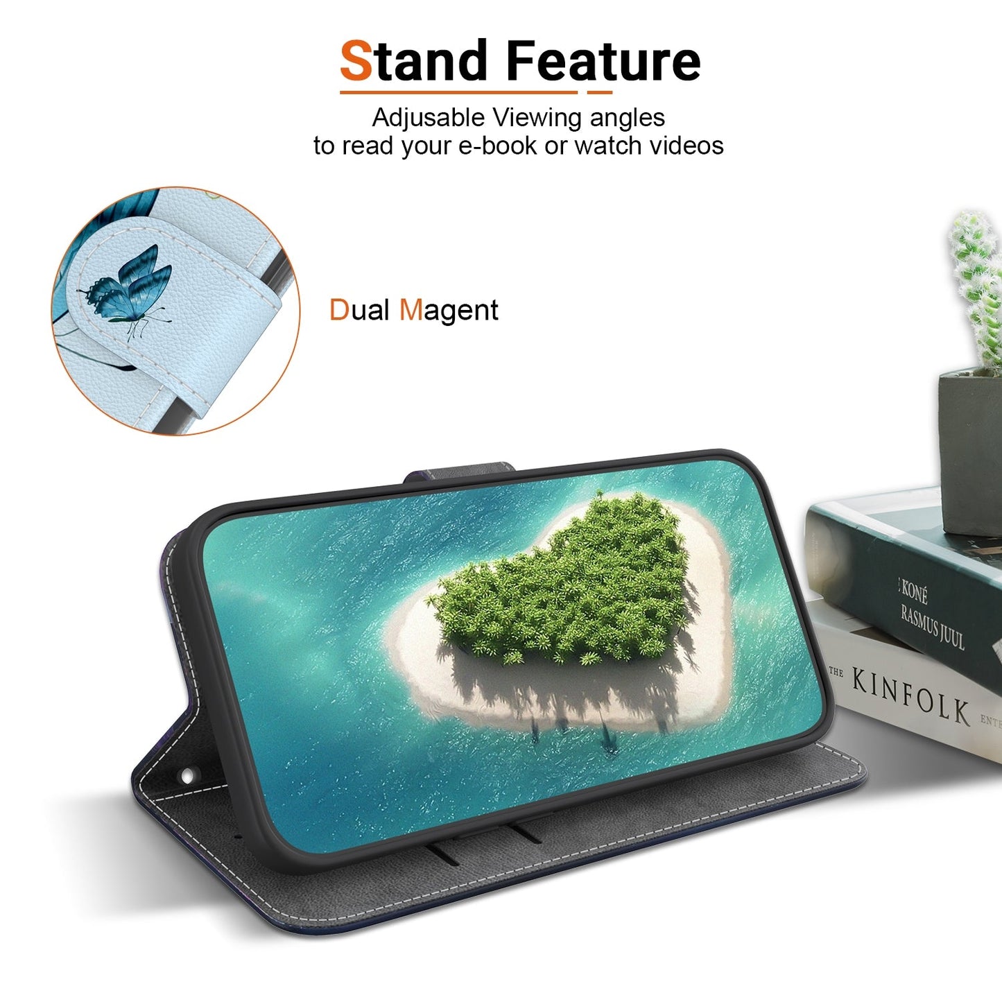 For iPhone 16e Crystal Texture Colored Drawing Leather Phone Case(Blue Pansies)