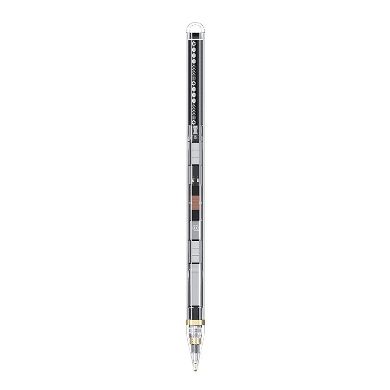 USAMS US-ZB264 Transparent Magnetic Anti-accidental Touch Active Touch Capacitive Pen(Black)