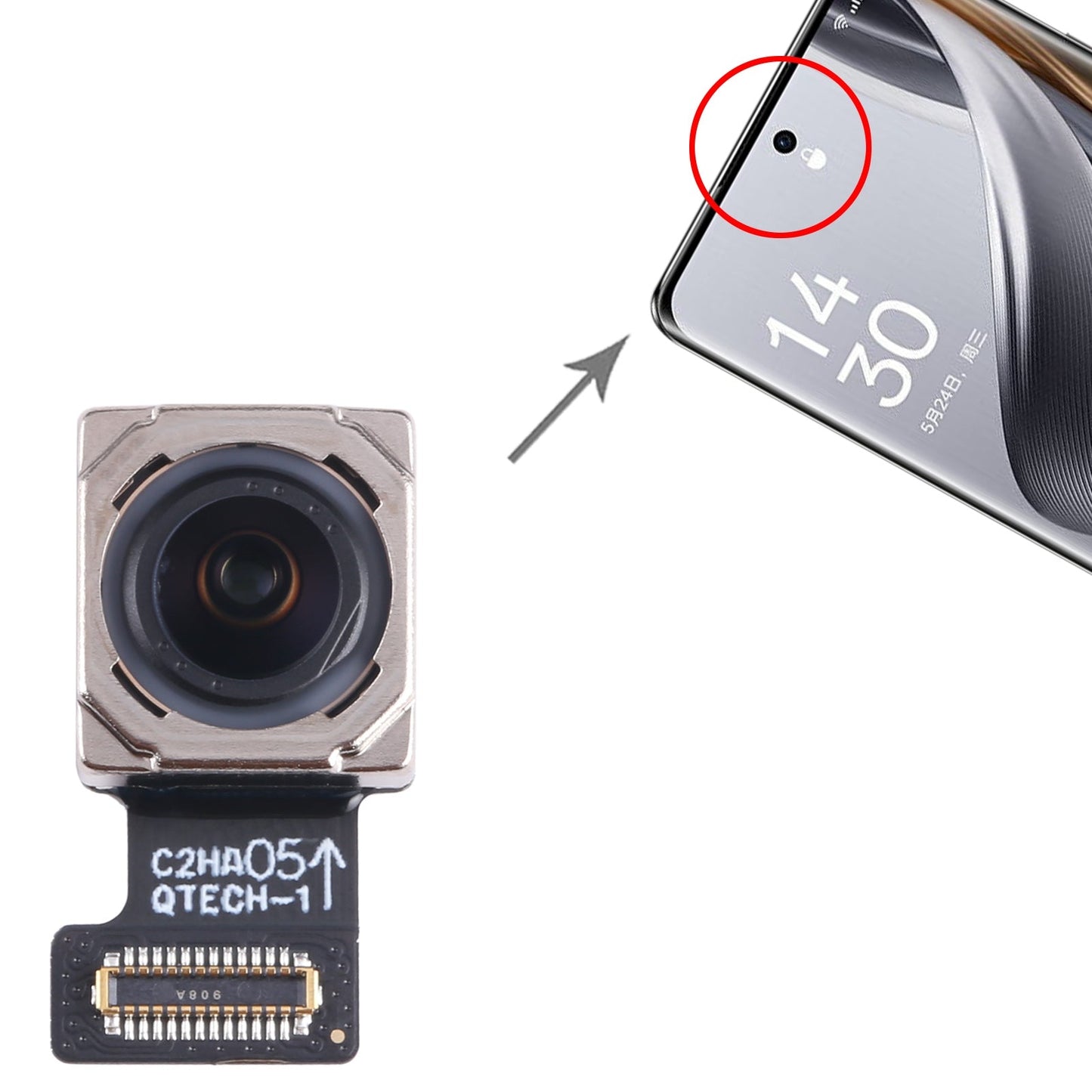 For OPPO Reno10 Original Front Facing Camera