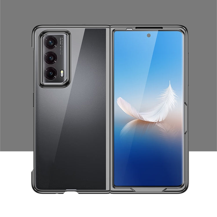 For Honor Magic VS2 6D Electroplate PC Phone Case(Black)