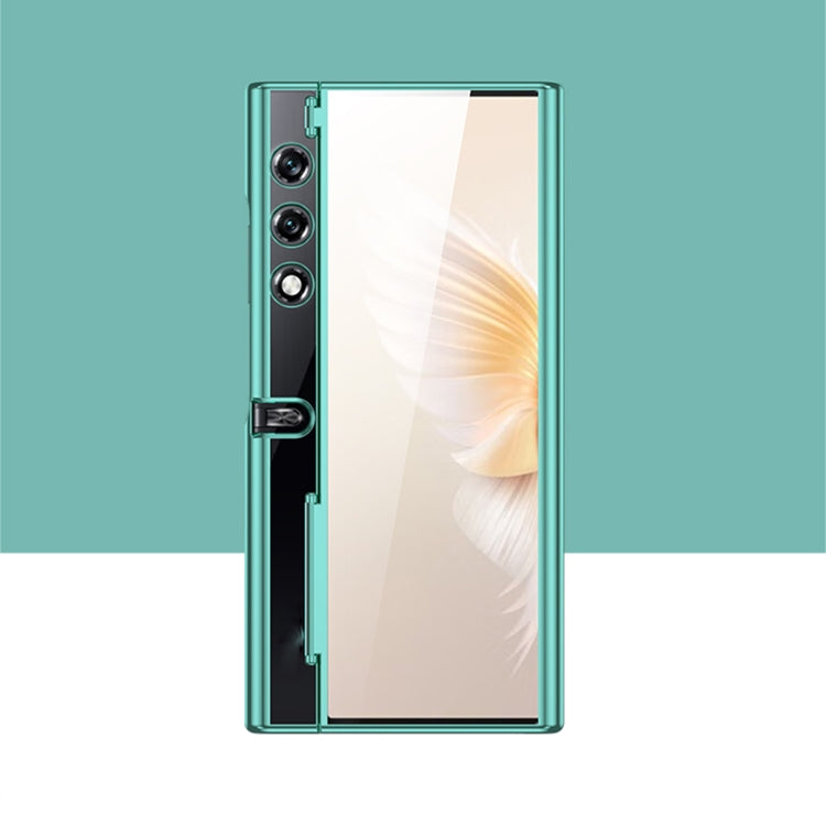 For Honor V Purse 6D Electroplate PC Phone Case(Green)