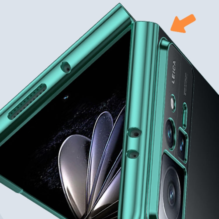 For Honor V Purse 6D Electroplate PC Phone Case(Green)