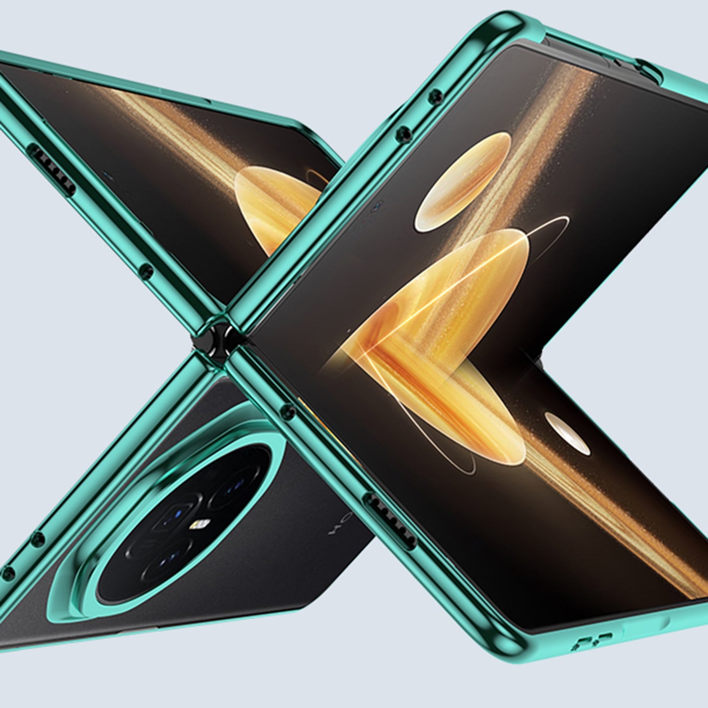 For Honor Magic V3 6D Electroplate PC Phone Case(Gold)