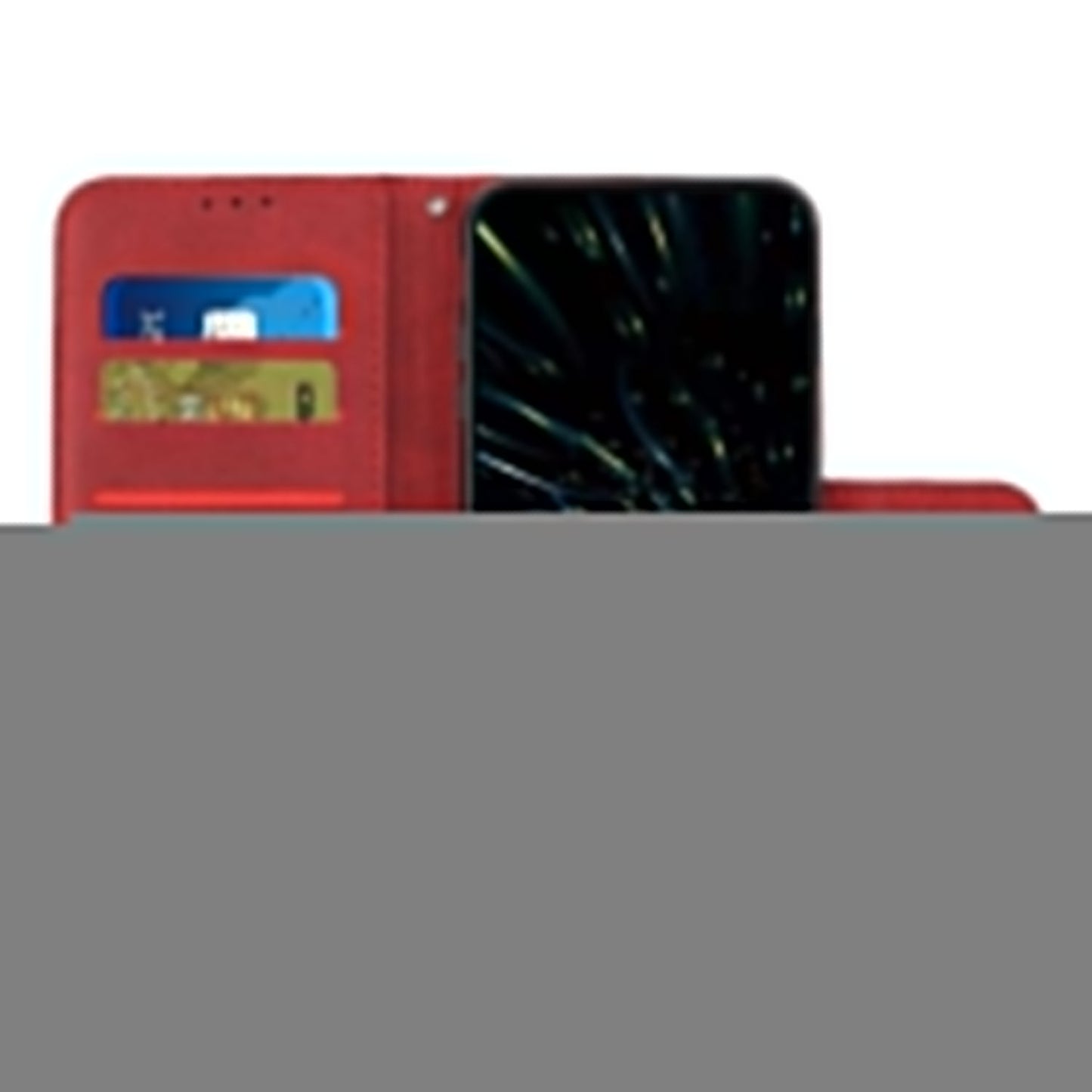 For vivo V50 Lite Stitching Calf Texture Buckle Leather Phone Case(Red)