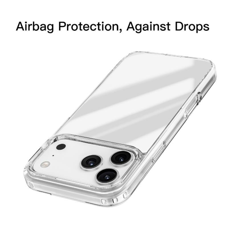 Compatible with iPhone 18 Pro Max Mutural Ice Series TPU Phone Case - Transparent
