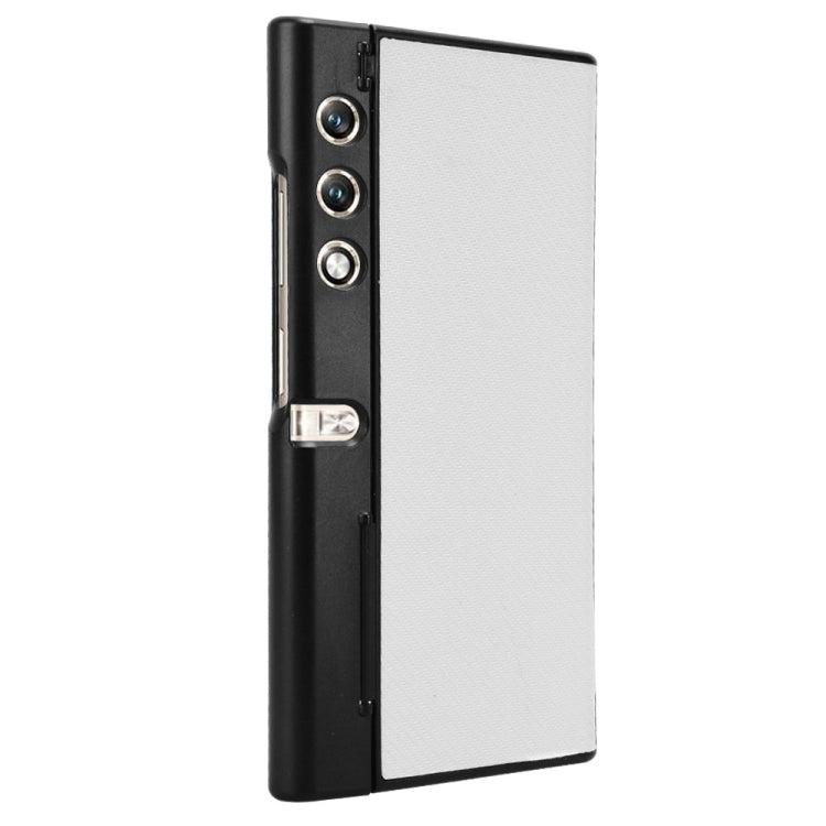 For Honor V Purse PU Leather PC Phone Case(White)